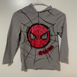 Marvel Spider man long sleeve top hoodie